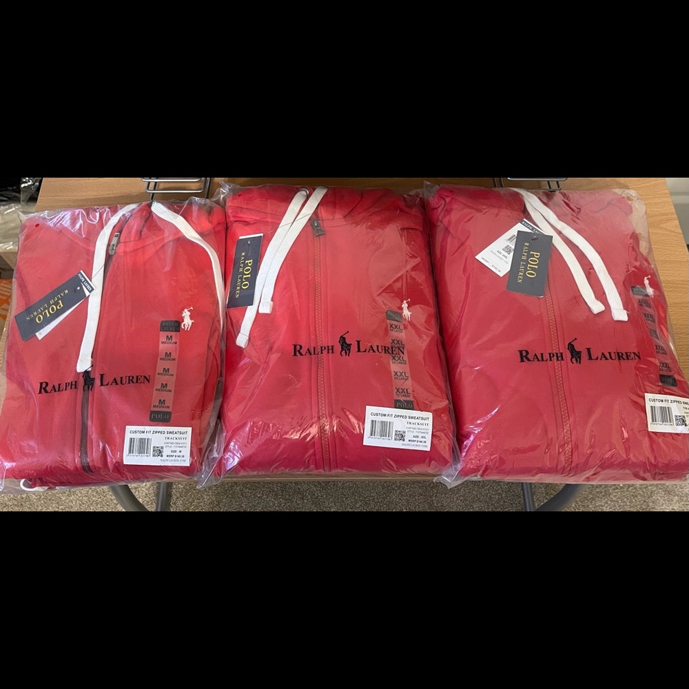 New Polo Ralph Lauren Men's Classic TrackSuit